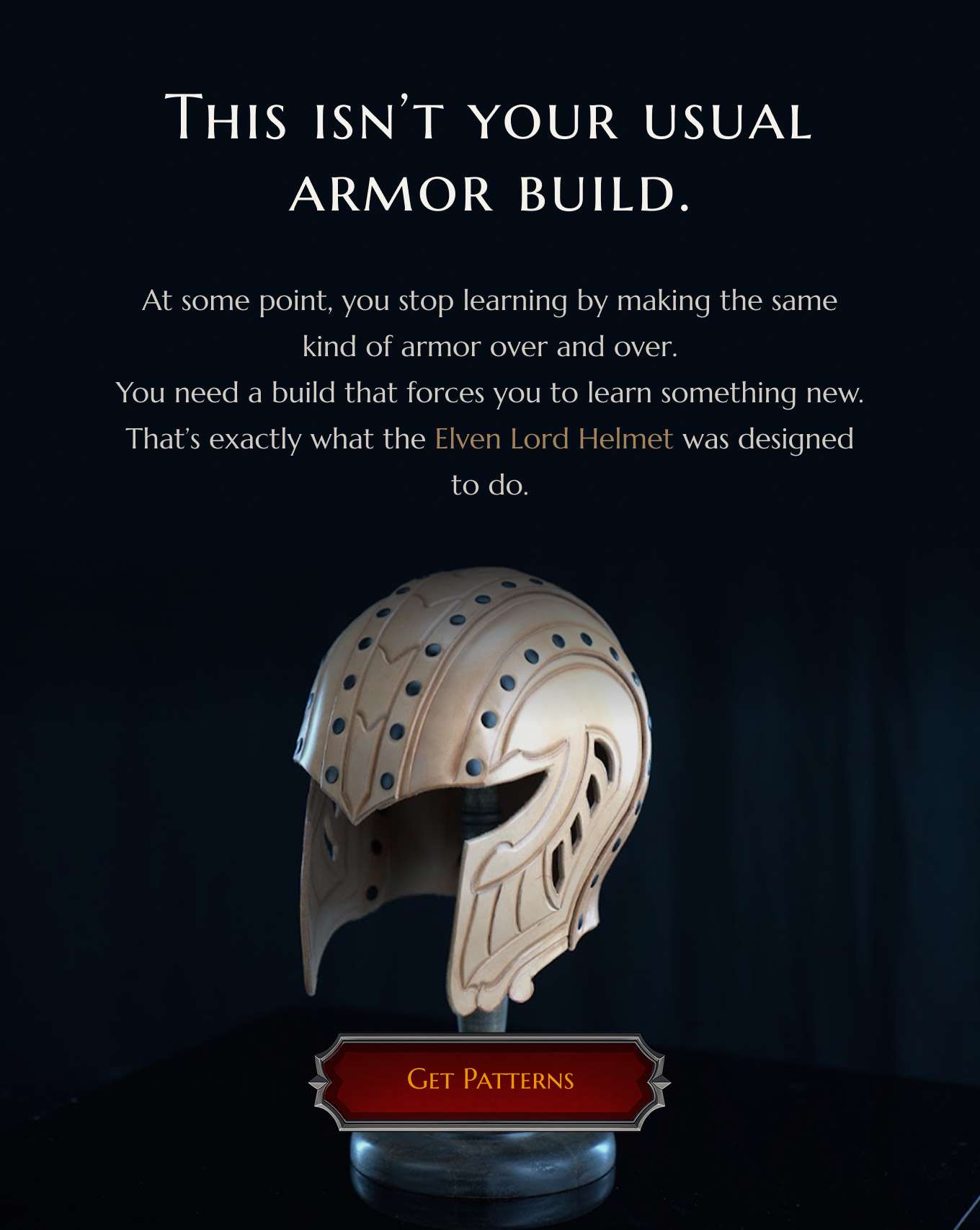 Elven helmet core image