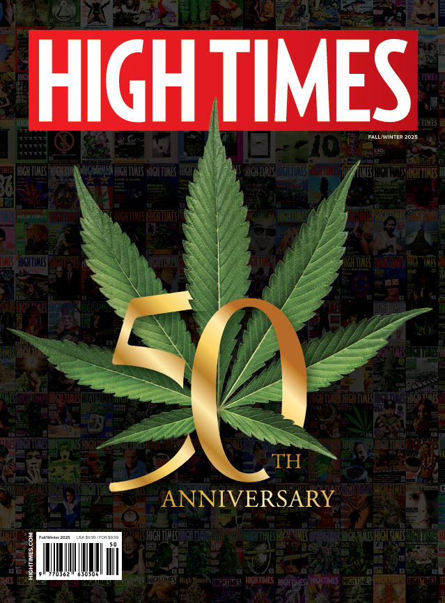 HIGH TIMES MAGAZINE 50th Anniversary Issue