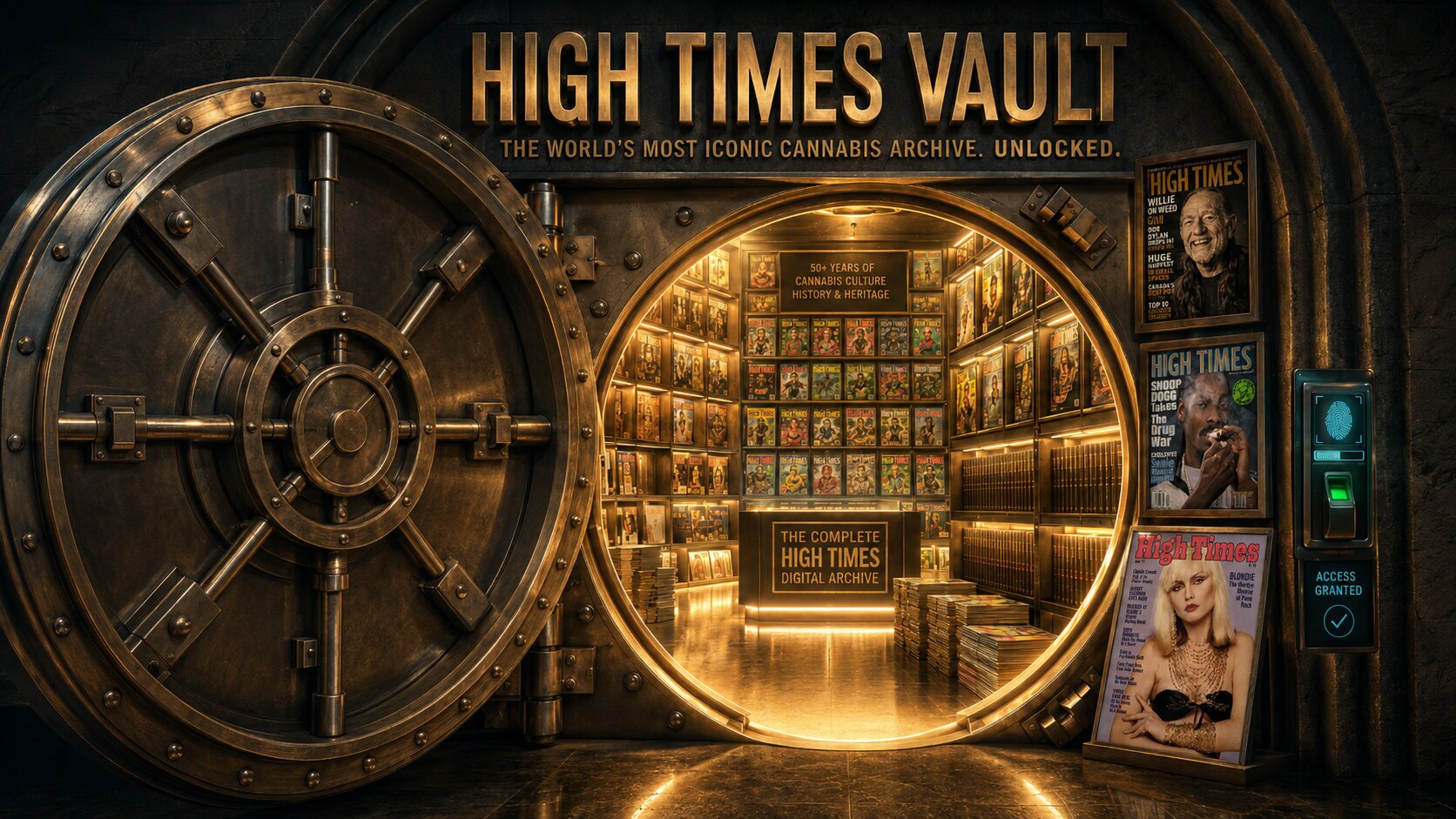 Unlock the High Times Vault