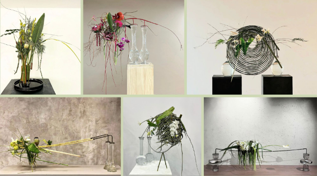 Floral designs by Bart Hassam