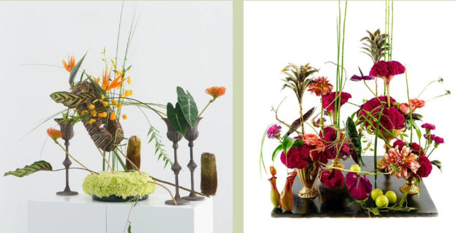Modern assemblages by Frederic Dupre.