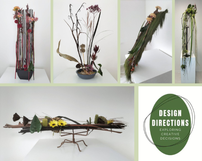 Floral arrangements by Kathryn Simmonds for Design Directions