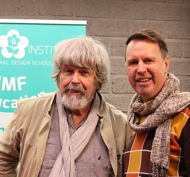 Gregor Lersch and Mark Pampling at Boerma Instituut in Aaslmeer, The Netherlands.