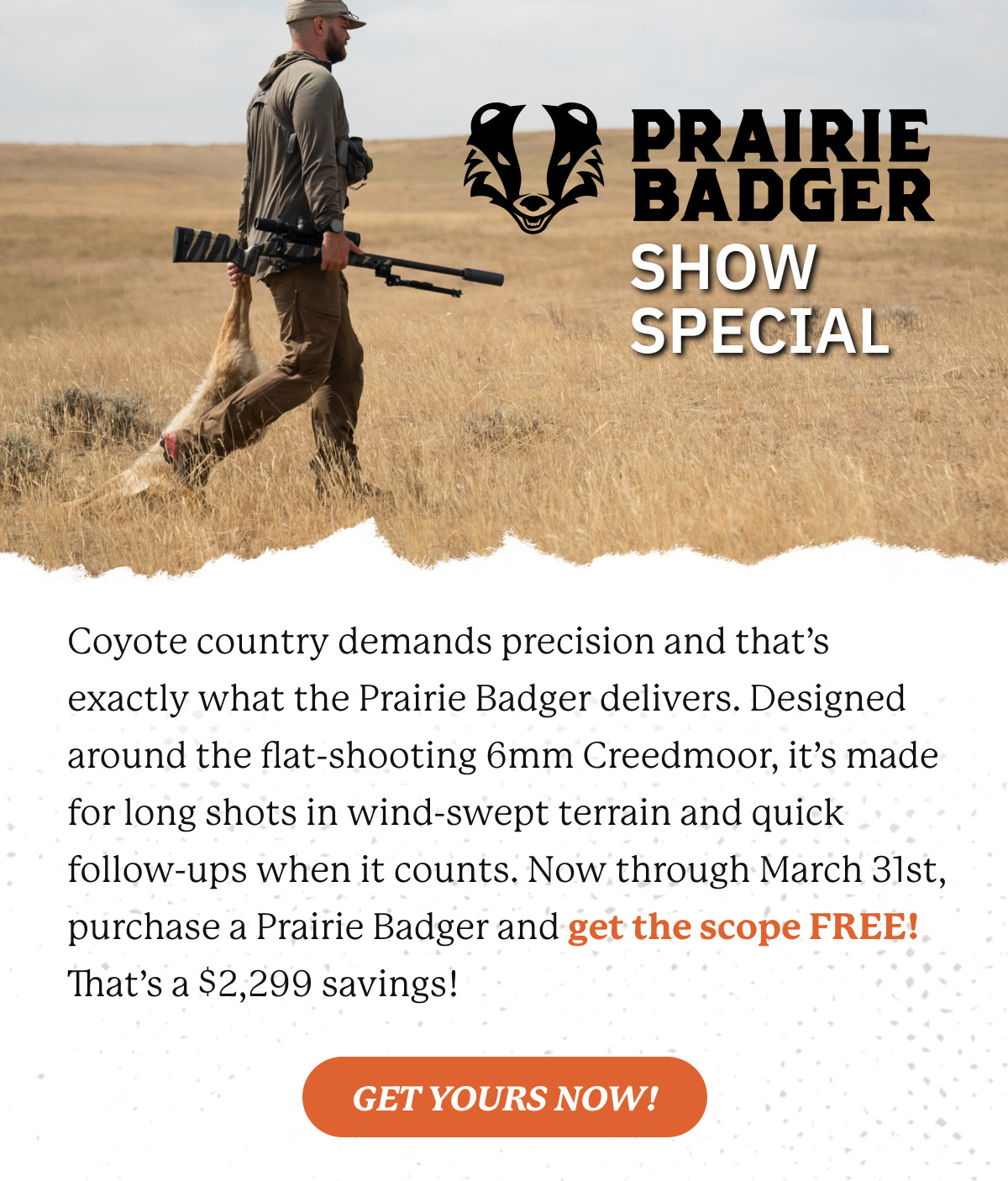 Shop the Prairie Badger Now!
