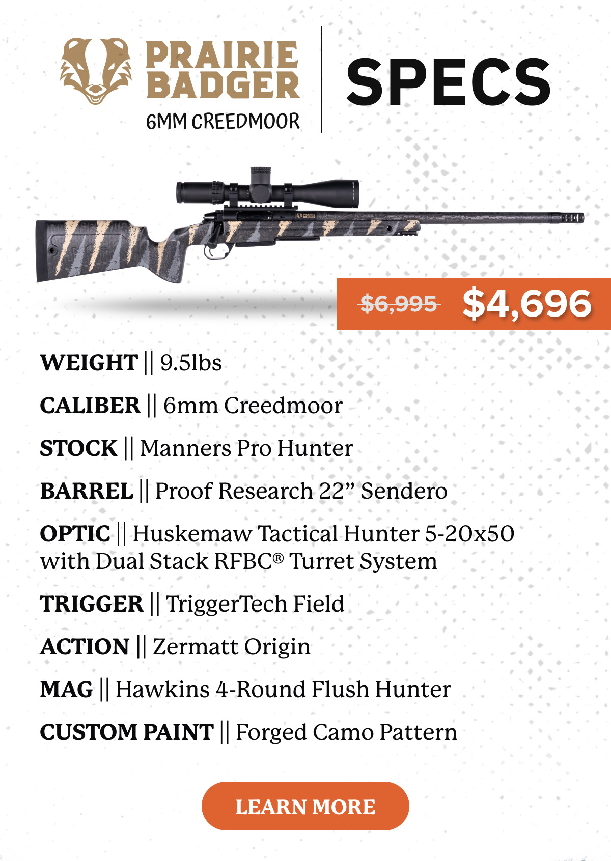 Learn More About the Prairie Badger