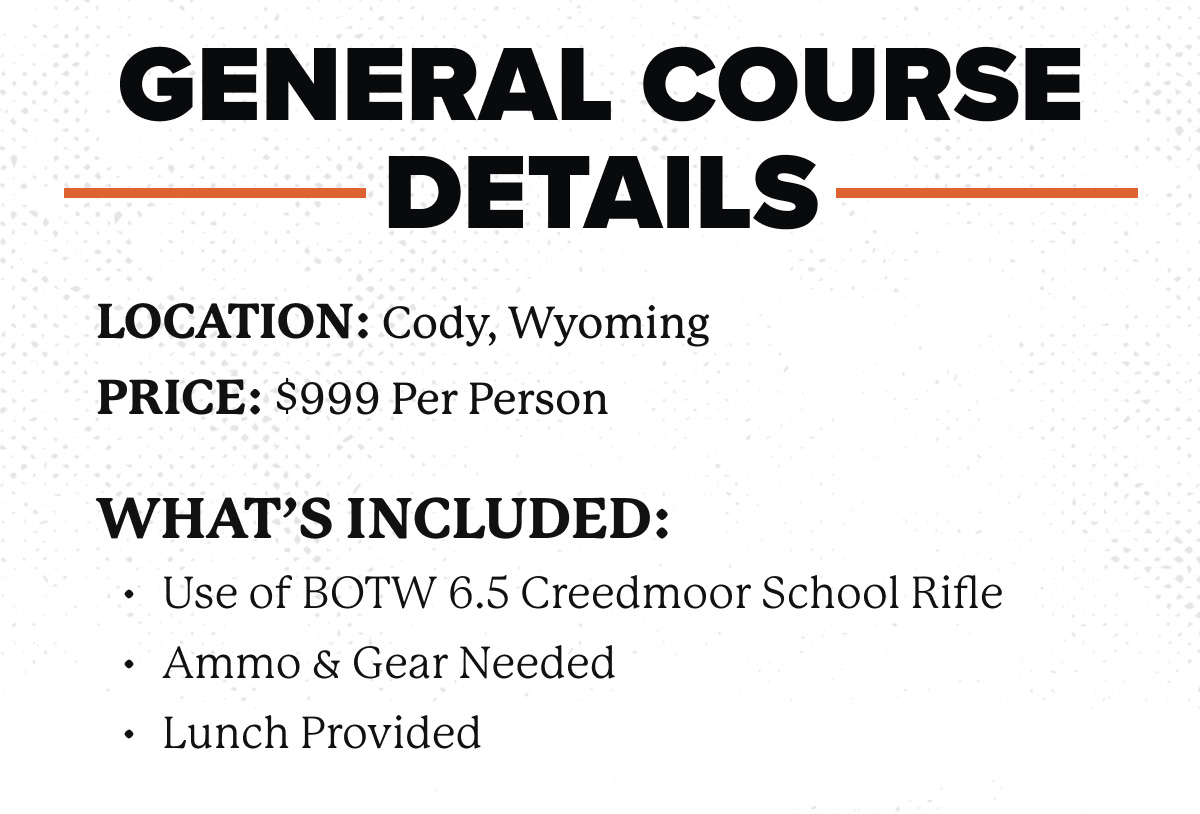 General Course Details