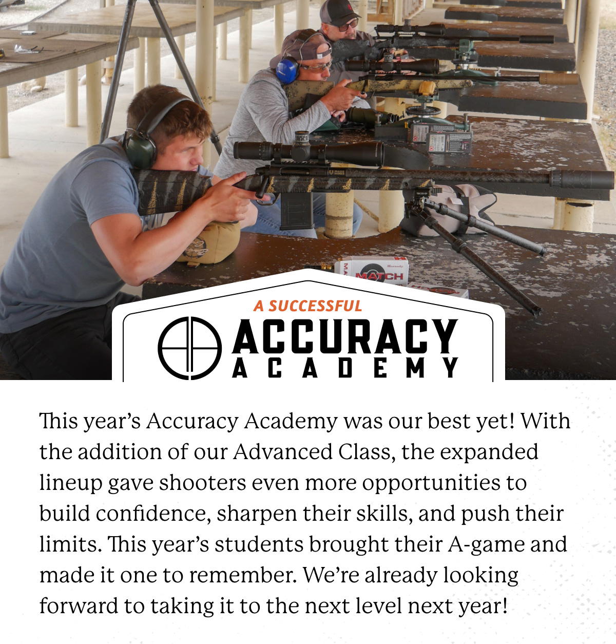 A Successful Accuracy Academy!
