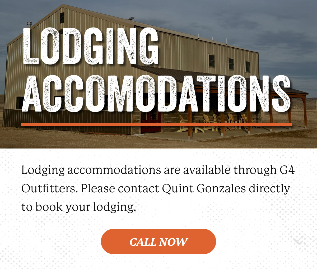 Book Your Lodging Now