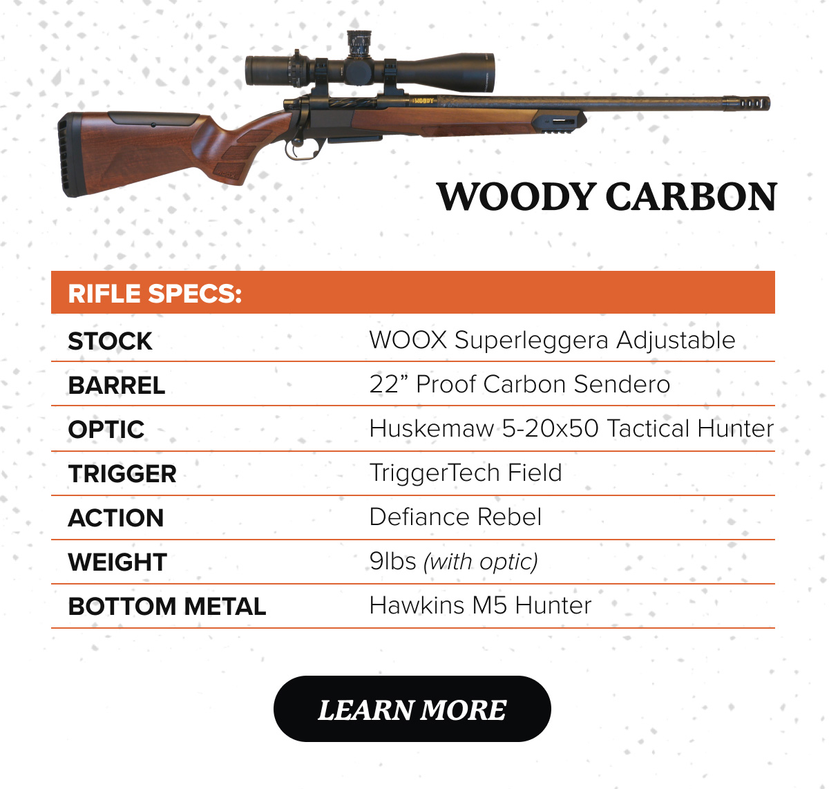 Learn More About the Woody Now!