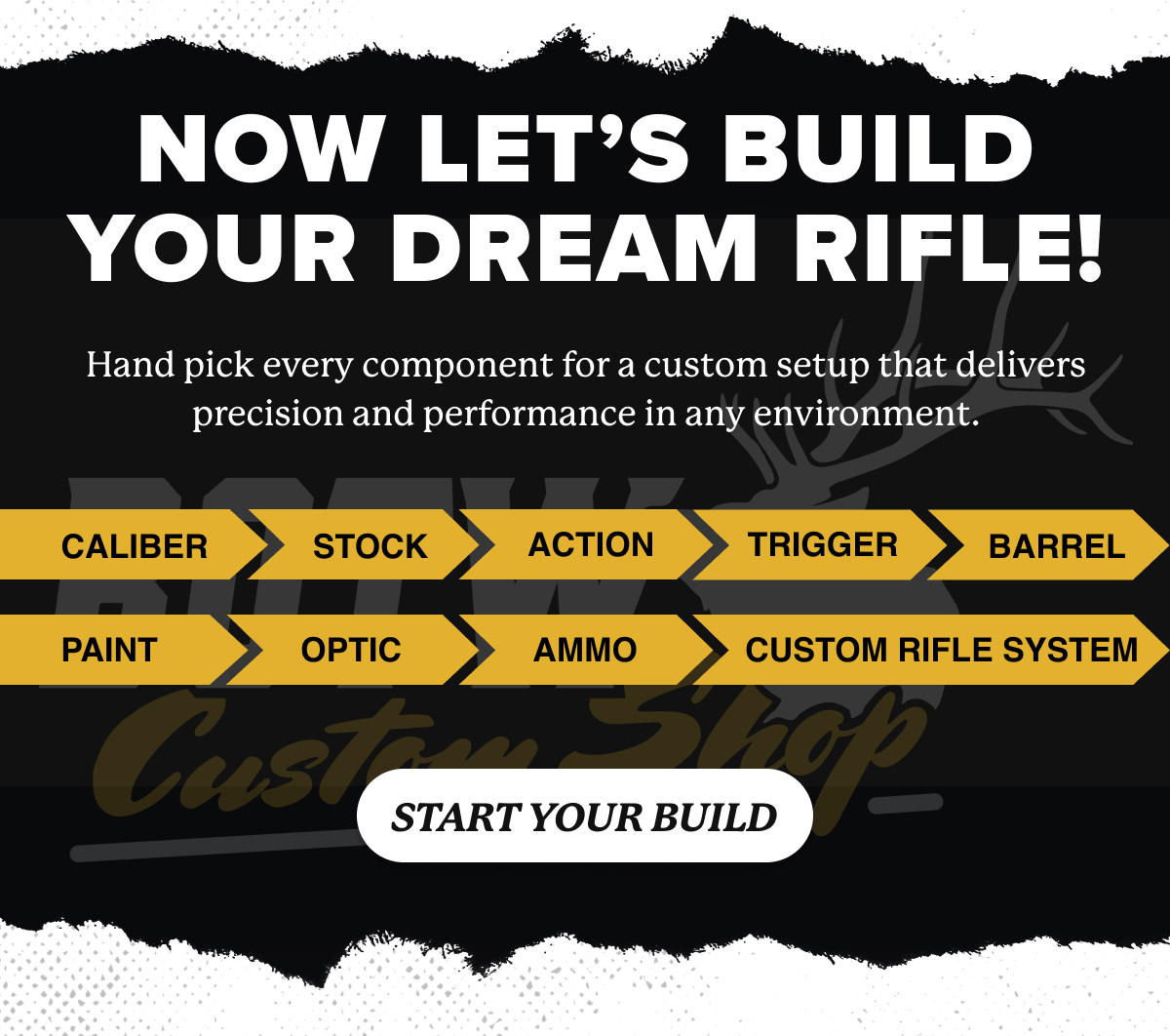 Start Your Custom Build Now! Start Your Custom Build Now!
