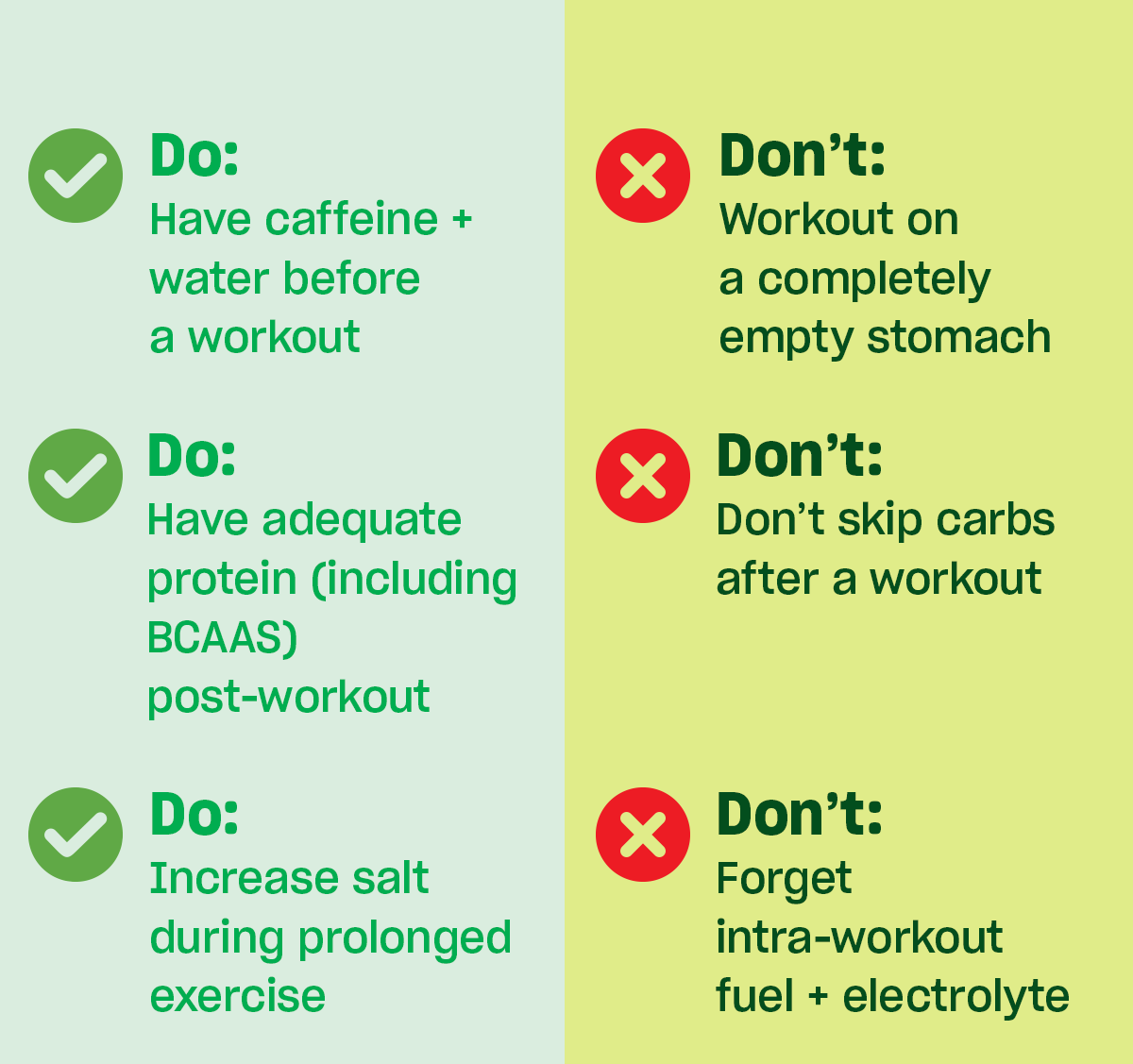 Summer fitness tips 💪 Vega