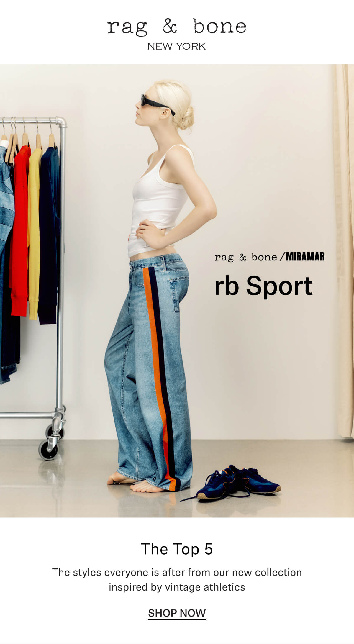 The styles everyone is after from our new collection inspired by vintage athletics