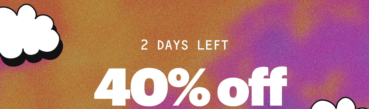 Sitewide Sale Starts Now! 40% Off Sitewide