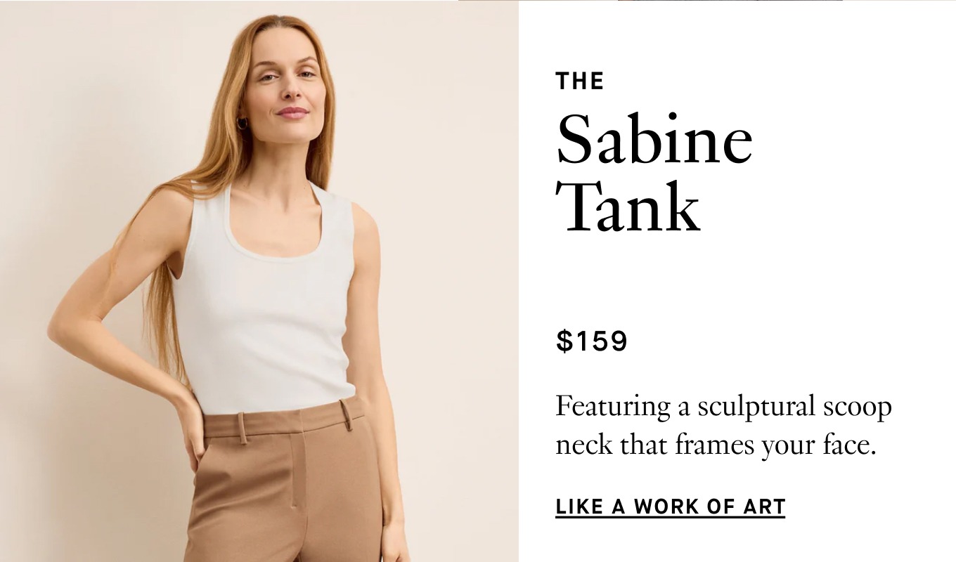 sabine tank top