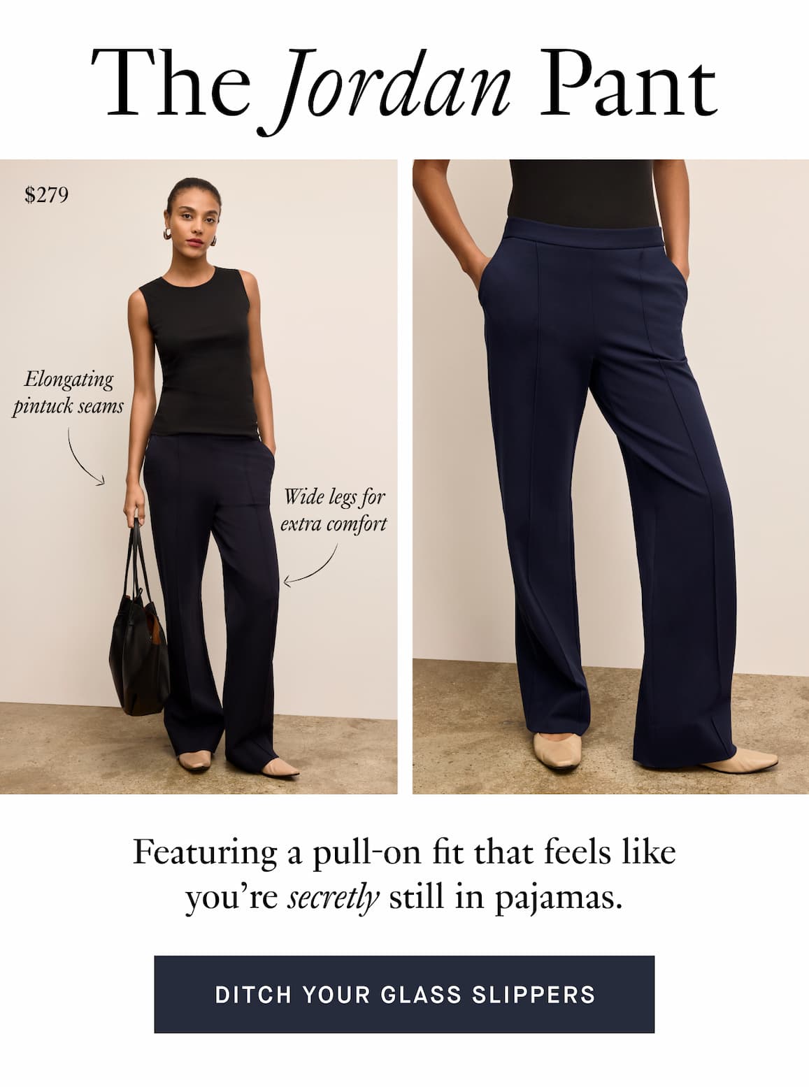 Jordan Wide-Leg Trouser