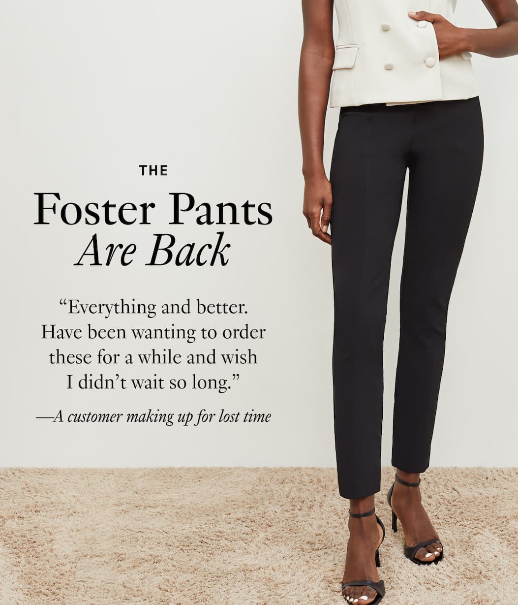 Foster Pants Are Back