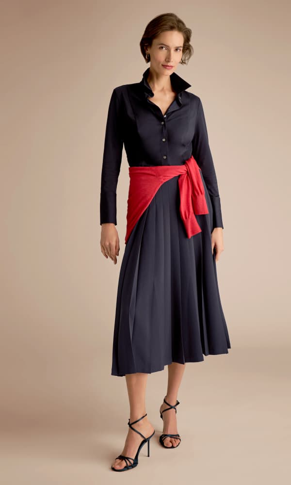 Knit Poplin Shirting
