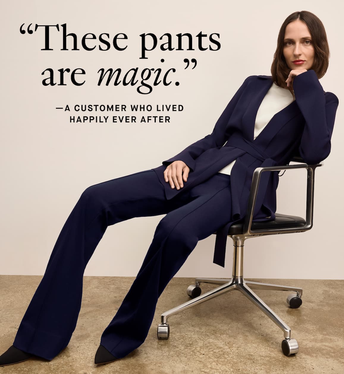 These pants are magic