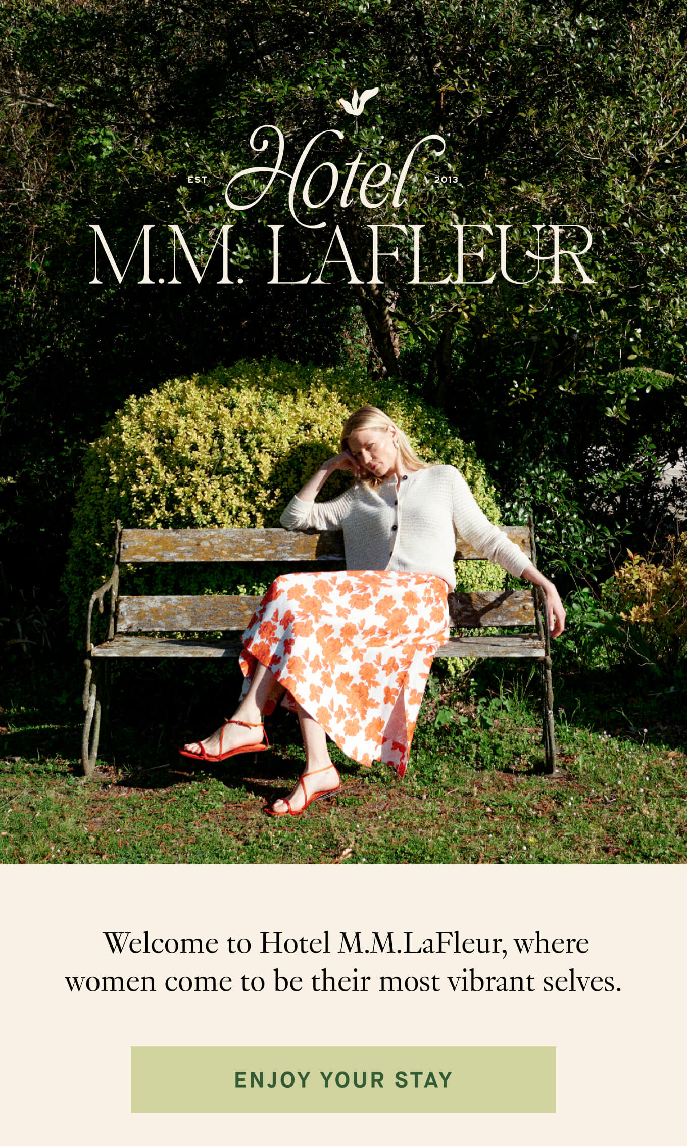 Hotel M.M. Lafleur | Shop the Drop
