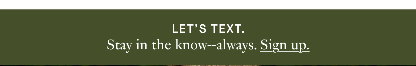 Sign up for text messages