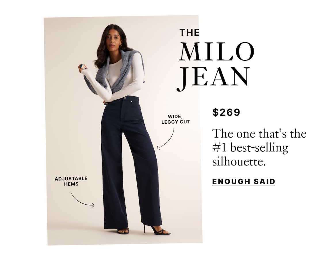 The Milo All-Day Jean - Eco Better Than Denim