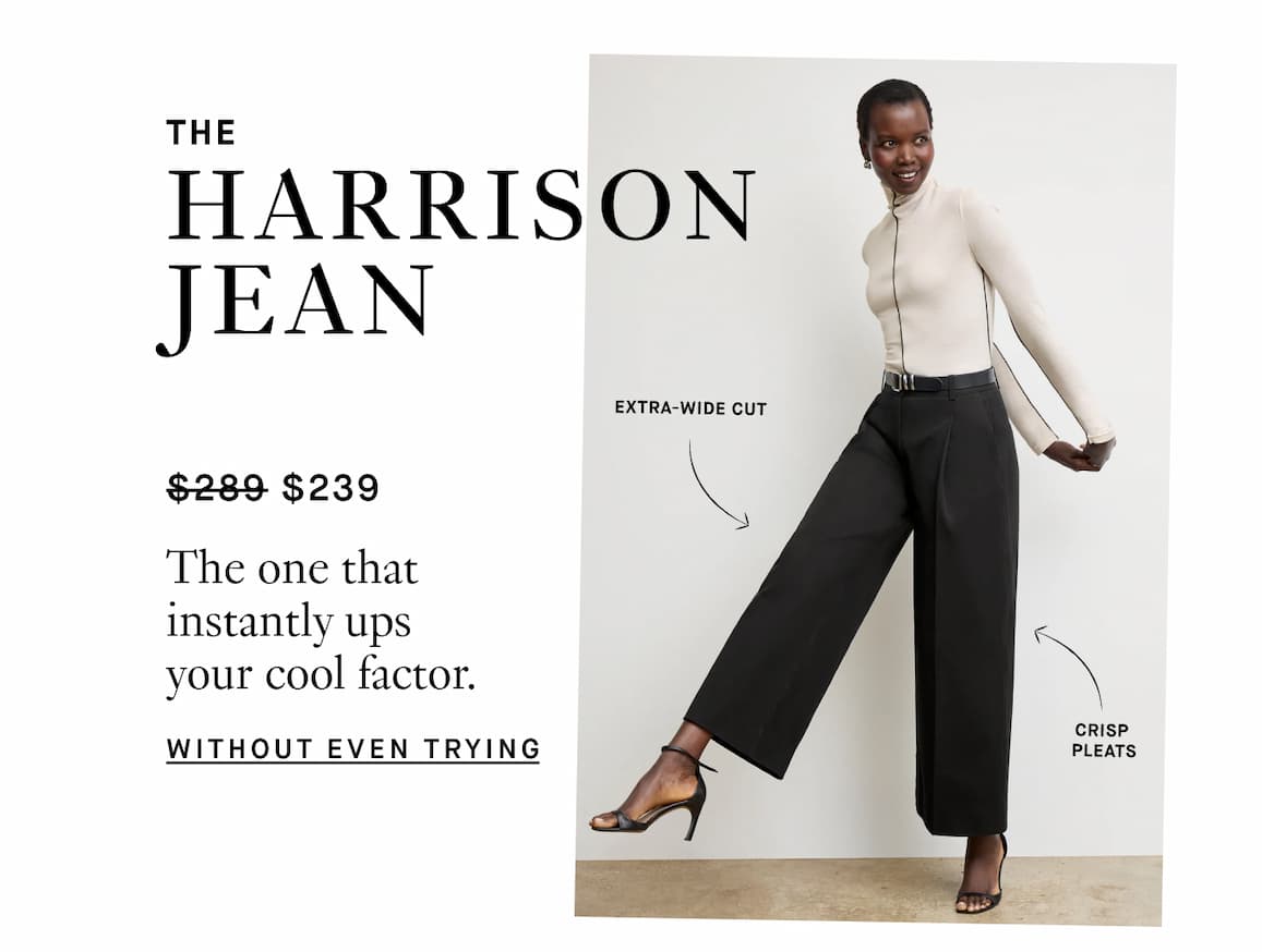 The Harrison Wide Pleated Jean - Better Than Denim