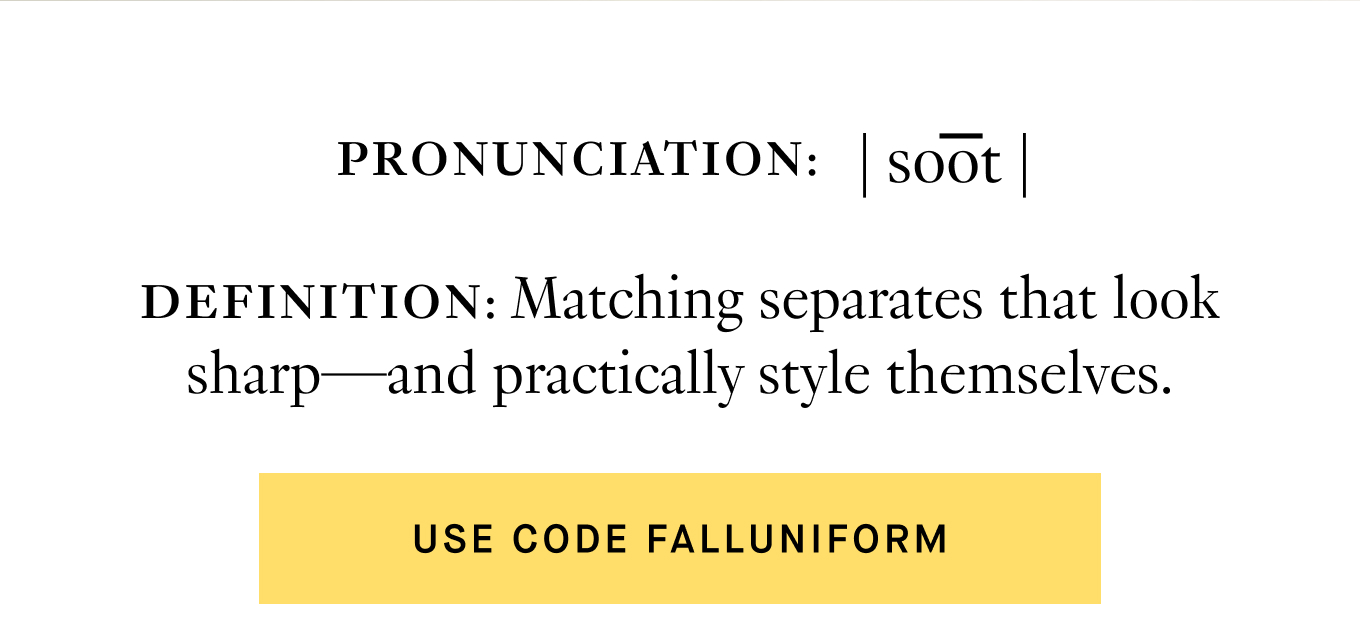 Use code FALLUNIFORM