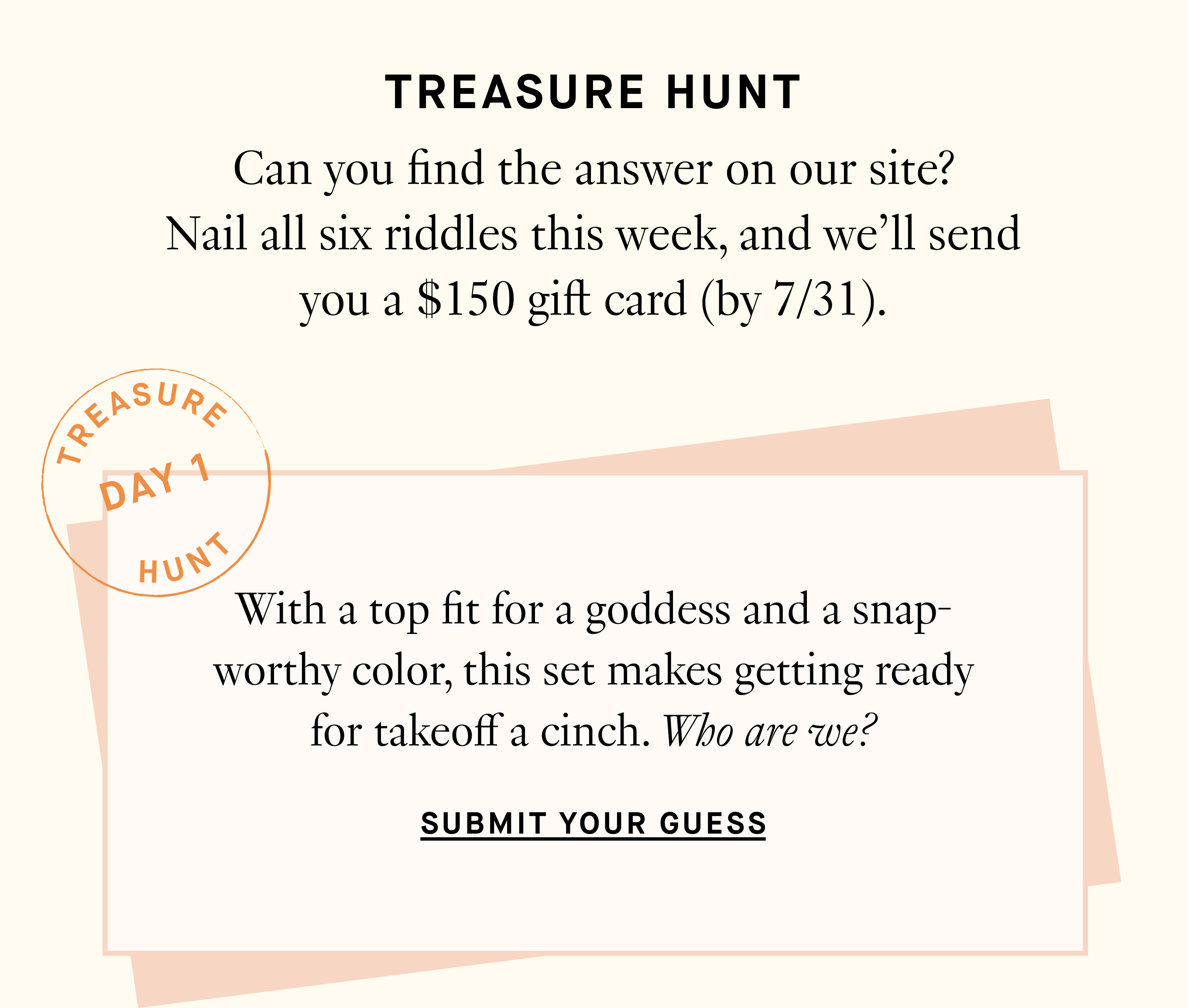 treasure hunt