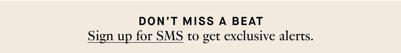 Sign up for SMS