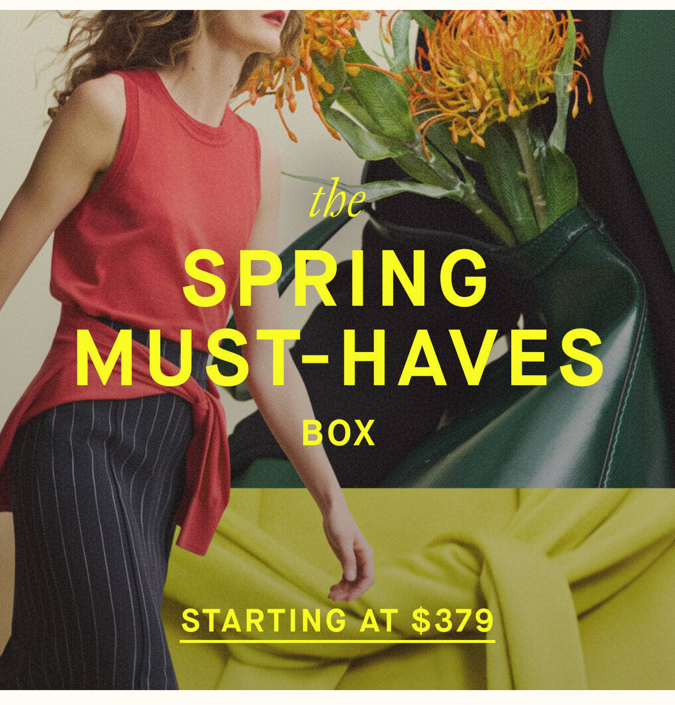 The Spring Must-Haves Box. 