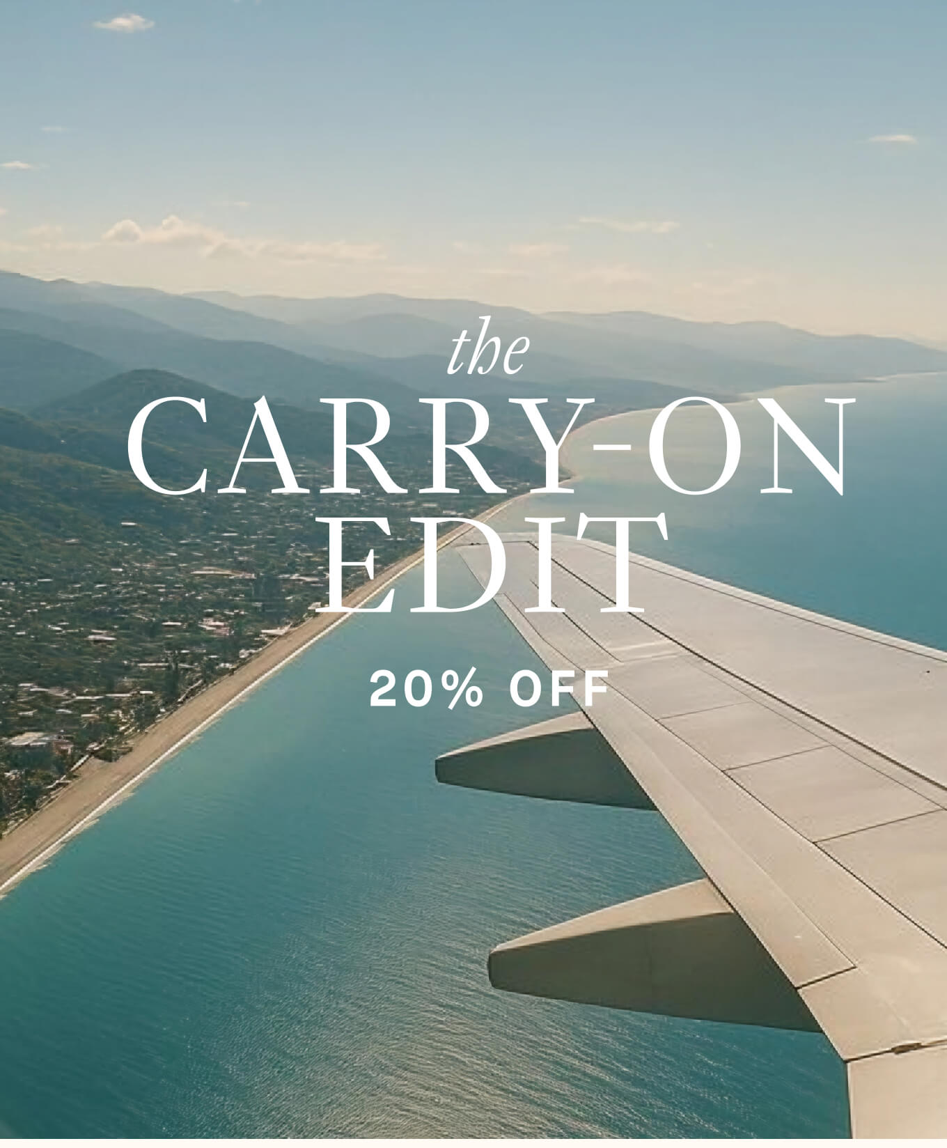 The Carry-On Edit | 20% OFF