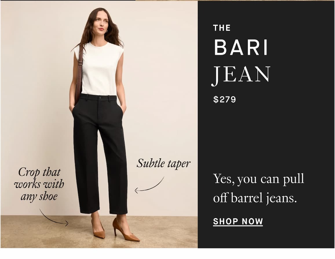 The Bari Barrel-Leg Jean - Eco Better Than Denim