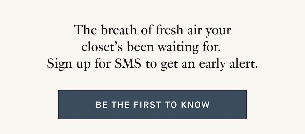 Sign up for SMS to get an early alert. Click here to sign up