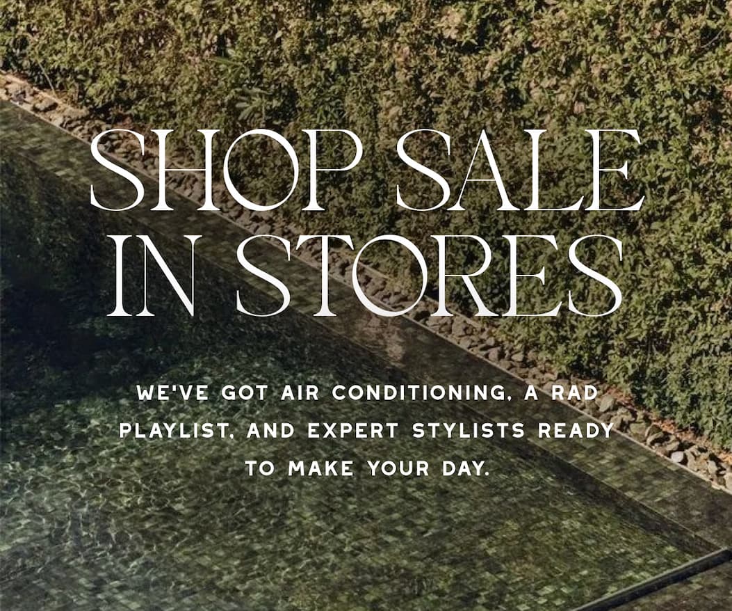 Shop Sale in Store
