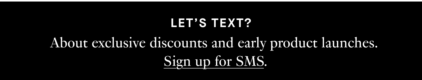 SMS sign up