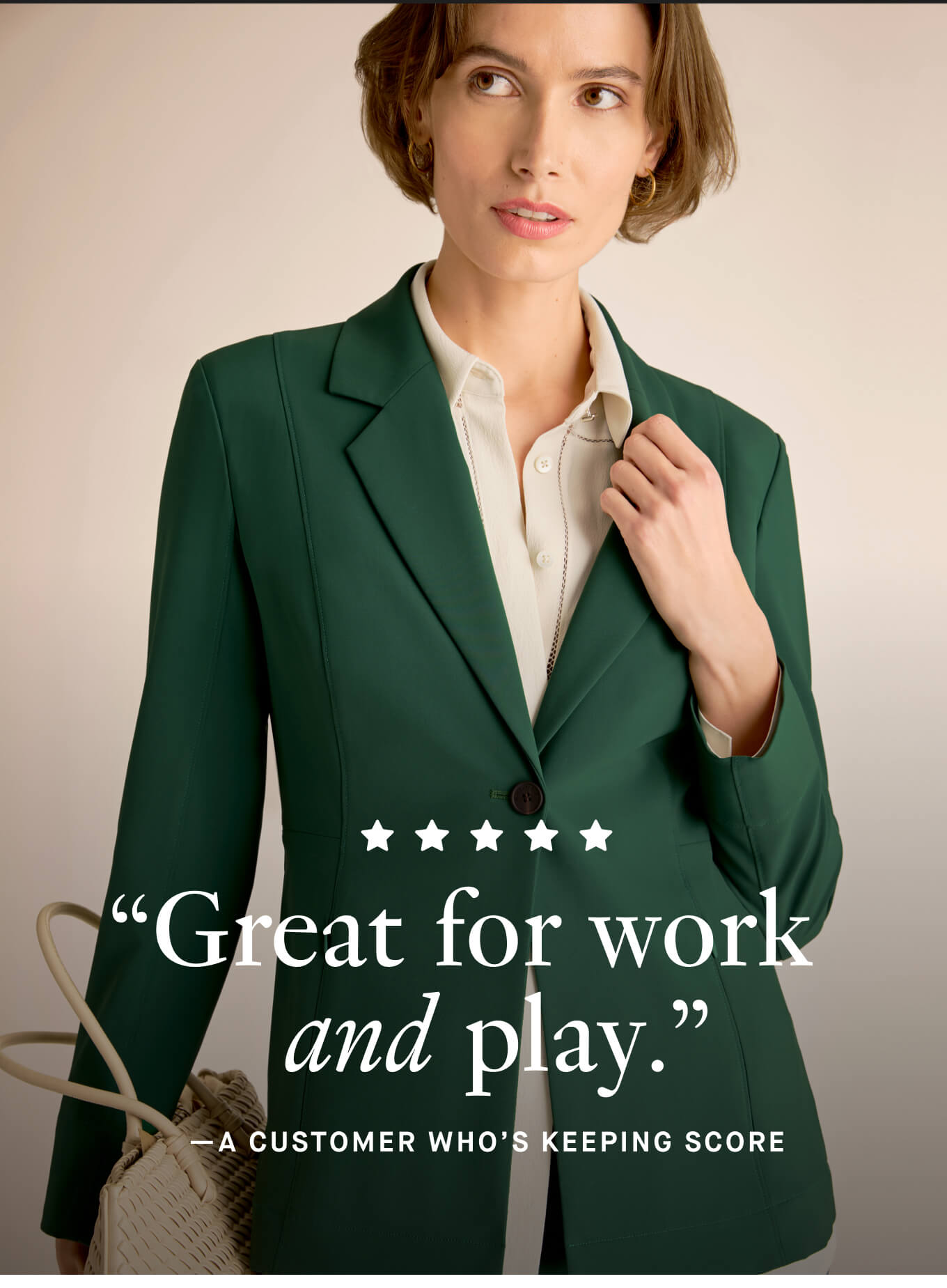 "Great for work and play." - A customer who's keeping score