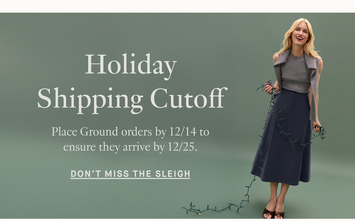 Don't miss the Sleigh