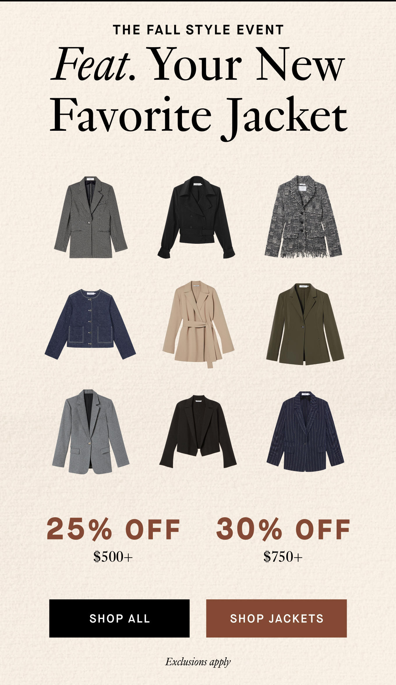 Feat. Your New Favorite Jacket