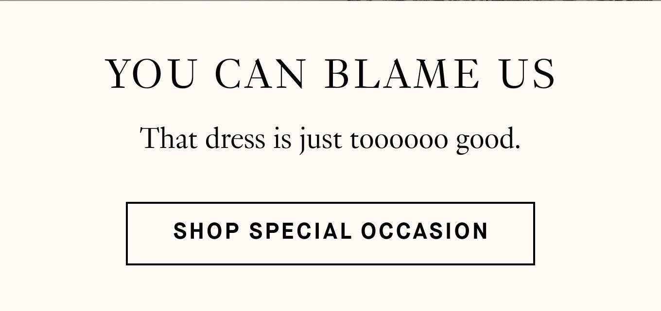 Shop Special Occasion