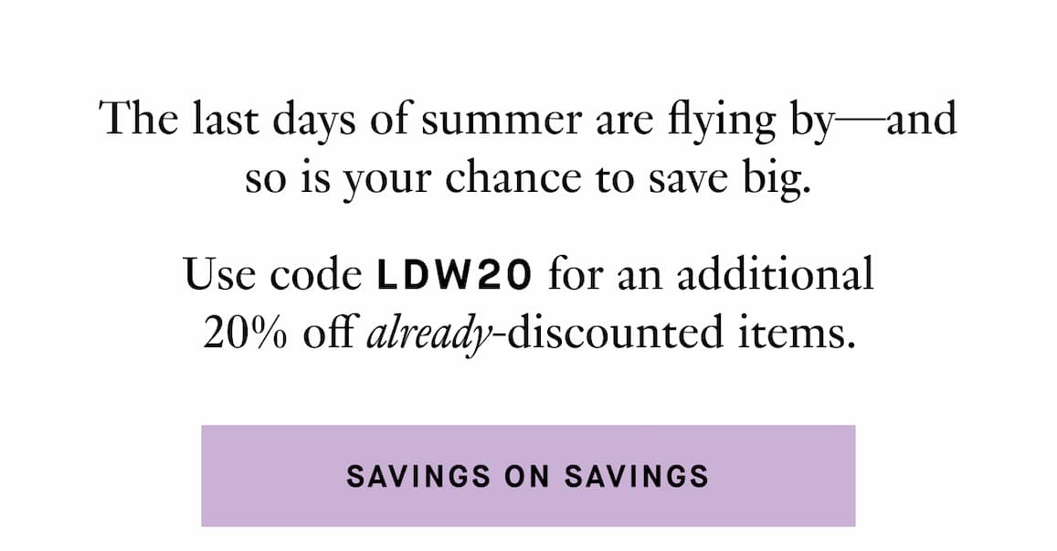 Savings on Savings 