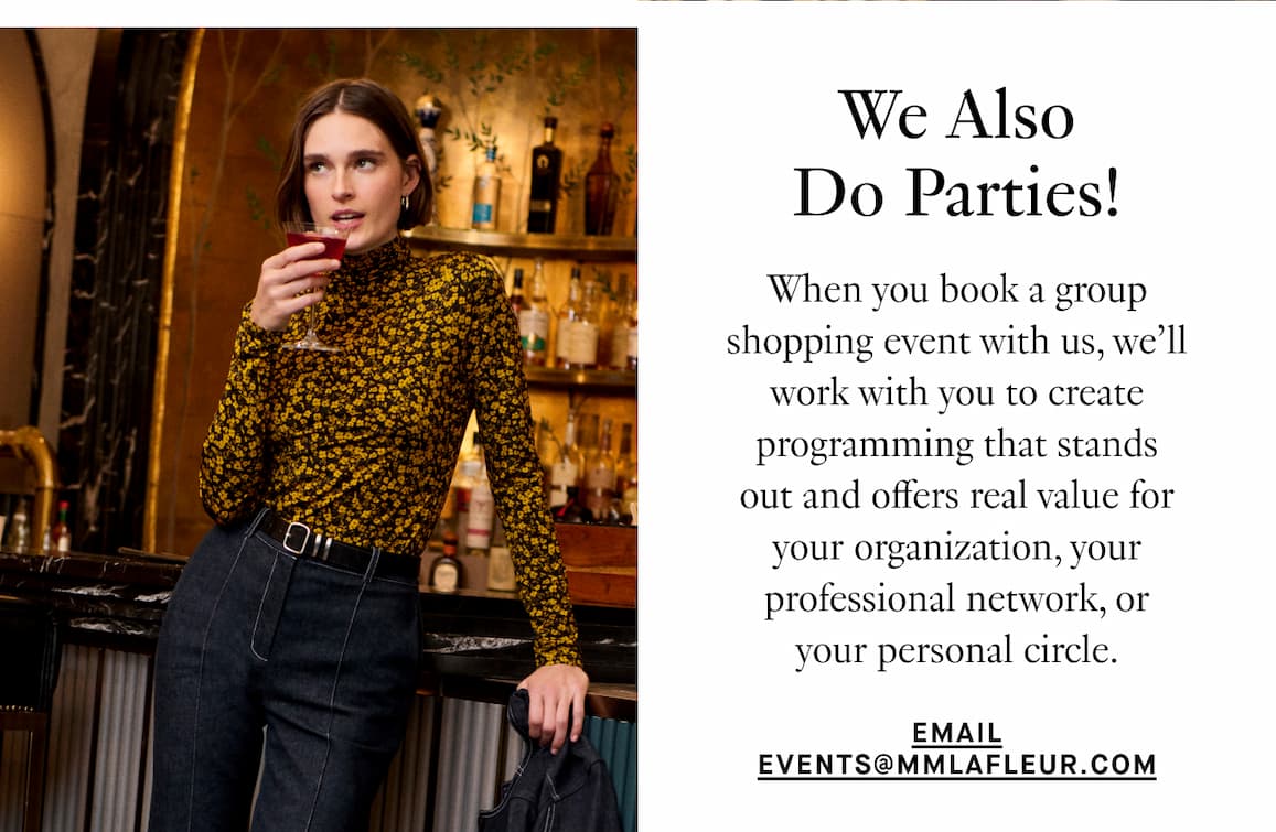 Email events@mmlafleur.com