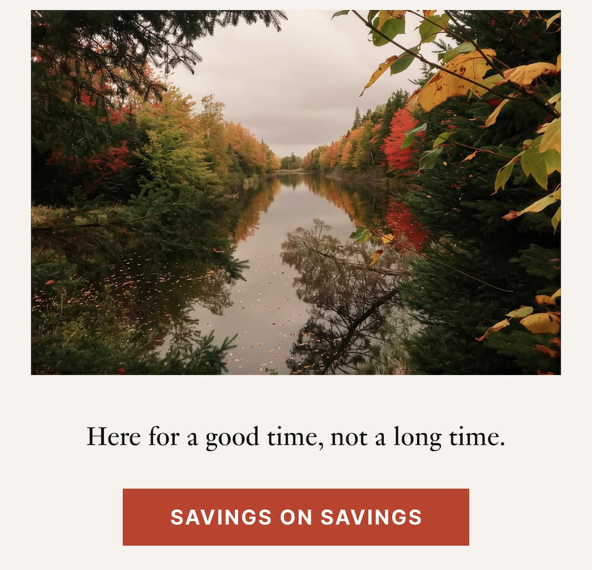 Savings on Savings