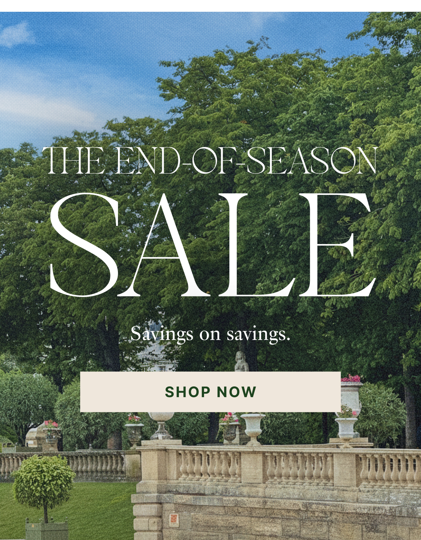 End of season SALE