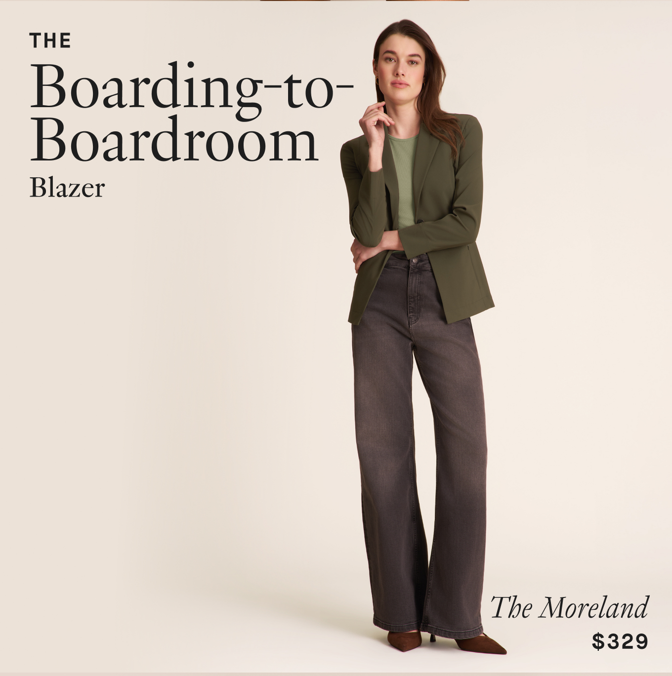 The Boarding-to-boardroom blazer