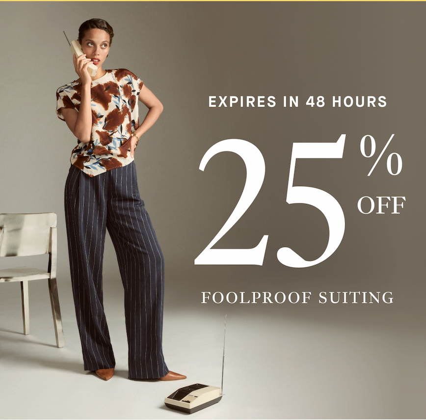 25% OFF expires in 48 hours.