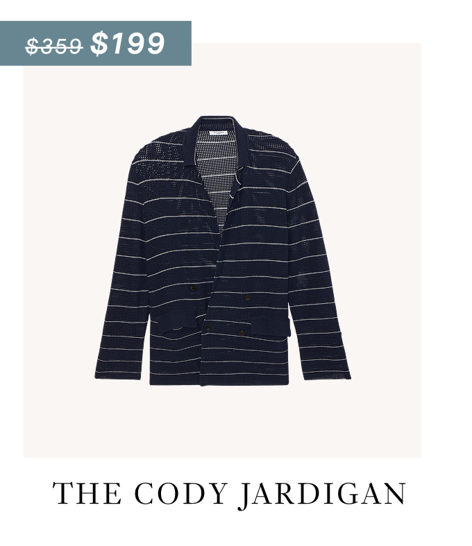 The Cody Boyfriend Jardigan - Dot Jardigan Knit