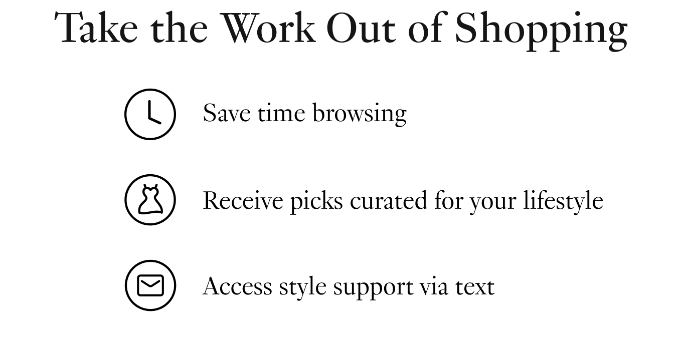 Take the Work Out of Shopping