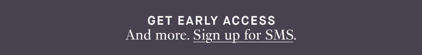 Sign up for SMS