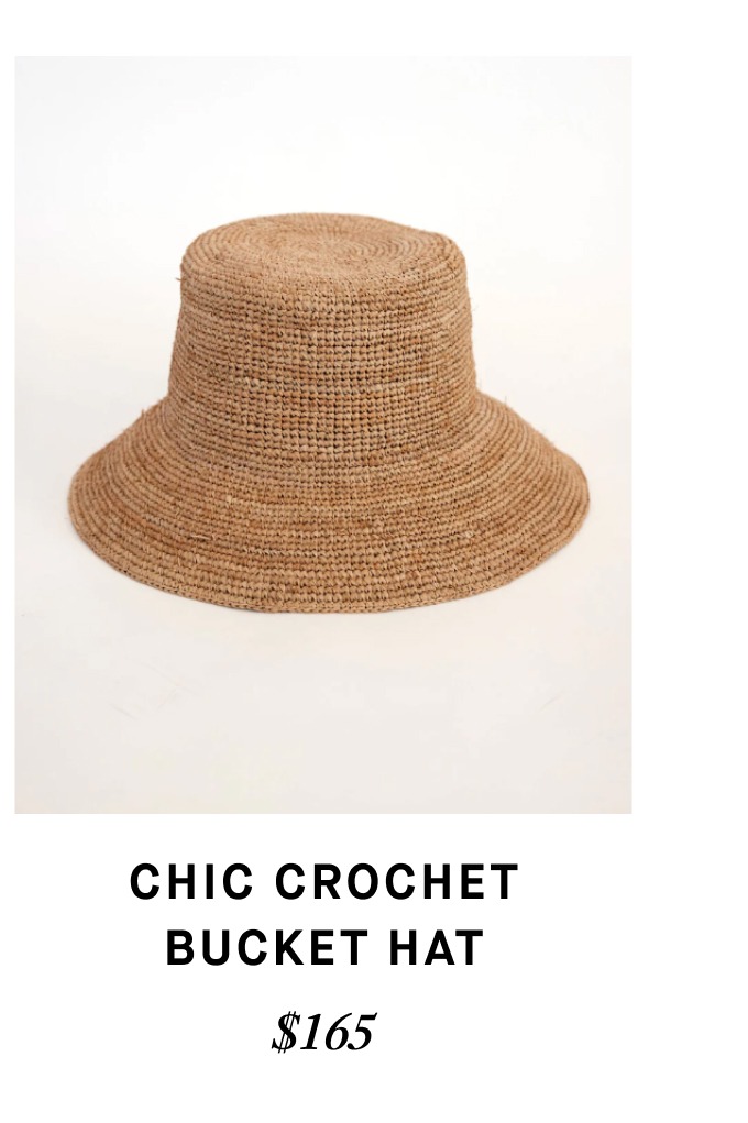 The Chic Crochet Bucket Hat