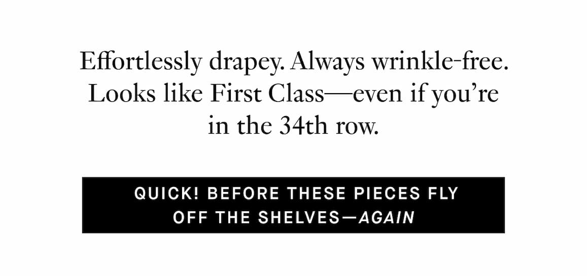 Quick! before these pieces fly off the shelves—again